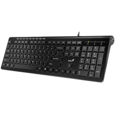 Genius SlimStar 230, multimediální klávesnice, CZ, USB