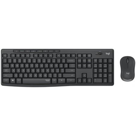 Logitech MK295 Silent, set bezdrátové klávesnice s myší, CZ, USB