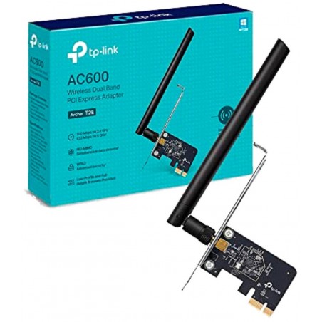 TP-LINK Archer T2E, 2.4+5GHz, 600Mb/s, PCI-e, bezdrátová wifi síťová karta