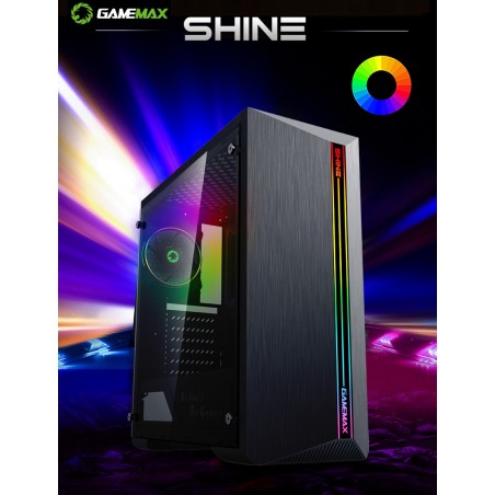 ProGaming SHINE, výkonný herní počítač s 12 vláknovým procesorem 5.1GHz a RTX 2060 - PC sestava